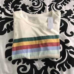 AE rainbow tee